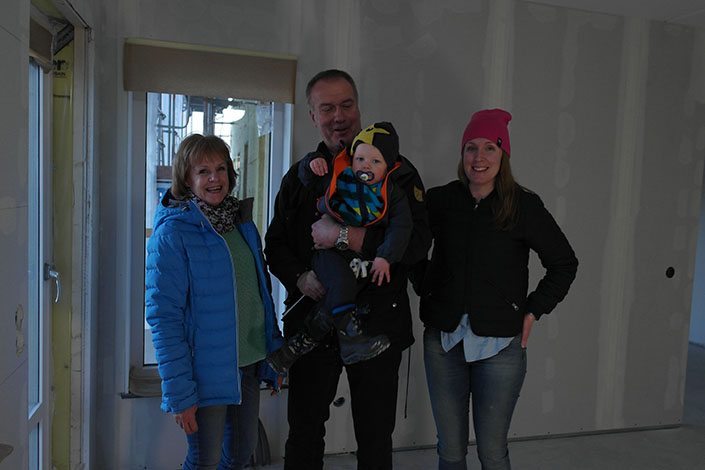 Ann-Kristin, Lars, Emil, Johanna Stolt